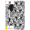 LEGO Stationery Zápisník A5 s čiernym perom – Minifigure Brick 4895028523794 LEGO Stationery Zápisník A5 s čiernym perom – Minifigure Brick 4895028523794