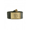 Opasok Fjallraven Canvas Brass Belt 4 cm - mountain grey Opasok Fjallraven Canvas Brass Belt 4 cm - mountain grey