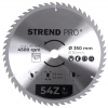 Kotúč Strend Pro TCT 350x3.6x30 mm 54Z, na drevo, pílový, SK plátky Kotúč Strend Pro TCT 350x3.6x30 mm 54Z, na drevo, pílový, SK plátky
