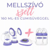Lansinoh 2 v 1 elektrická dvojitá odsávačka mlieka + sada 2 ks 160 ml fľašiek Lansinoh 2 v 1 elektrická dvojitá odsávačka mlieka + sada 2 ks 160 ml fľašiek