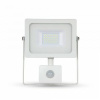 Reflektor LED 20W, 4000K, 1600lm, IP65, 100°, Al-biela, VS-RE, senz., VT-4922 (V-TAC) Reflektor LED 20W, 4000K, 1600lm, IP65, 100°, Al-biela, VS-RE, senz., VT-4922 (V-TAC)