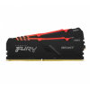 Kingston FURY Beast/DDR4/16GB/3200MHz/CL16/2x8GB/RGB/Black Kingston FURY Beast/DDR4/16GB/3200MHz/CL16/2x8GB/RGB/Black
