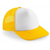Beechfield | B645, 5 panelová šiltovka Vintage Trucker, žltá Sunflower - biela Beechfield | B645, 5 panelová šiltovka Vintage Trucker, žltá Sunflower - biela