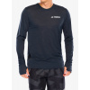 Bežecká mikina adidas TERREX Xperior Long Sleeve Tee - carbon Bežecká mikina adidas TERREX Xperior Long Sleeve Tee - carbon