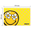 OPTIPAK LIMITED Handričku na okuliare z mikrovlákna Smiley - žltý kvet OPTIPAK LIMITED Handričku na okuliare z mikrovlákna Smiley - žltý kvet