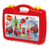 Stavebnica v kufríku Požiarnici Firefighter Suitcase Abrick Écoiffier 40 doplnkov s figúrkou a 4 vozidlami od 18 mes ECO3359 Stavebnica v kufríku Požiarnici Firefighter Suitcase Abrick Écoiffier 40 doplnkov s figúrkou a 4 vozidlami od 18 mes ECO3359