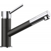 Kuchyňská baterie Blanco Kano-S Černá/chrom, beztlaková 527652 Kuchyňská baterie Blanco Kano-S Černá/chrom, beztlaková 527652