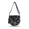 Dámska taška cez rameno Zellia Zlb12 čierna - Leaf - Dámska taška cez rameno Zellia Zlb12 čierna - Leaf -