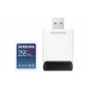 Samsung/SDXC/256GB/180MBps/USB 3.0/USB-A/Class 10/+ Adaptér Samsung/SDXC/256GB/180MBps/USB 3.0/USB-A/Class 10/+ Adaptér