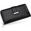 Peňaženka - Jennifer Jones peňaženka z pravej kože čierna 5280 - Dámsky produkt (Čierna dámska peňaženka maľovaná krokodílová koža) Peňaženka - Jennifer Jones peňaženka z pravej kože čierna 5280 - Dámsky produkt (Čierna dámska peňaženka maľovaná krokodílová koža)