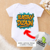 Handel Detské body s vlastným alebo vybraným dizajnom Farba: biela, Veľkosť: 0-3M Handel Detské body s vlastným alebo vybraným dizajnom Farba: biela, Veľkosť: 0-3M