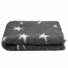 Blovi DryBed VetBed A+ - protišmykové lôžko, pelech pre zvieratá, grafit s bielymi hviezdičkami - 75x50cm Blovi DryBed VetBed A+ - protišmykové lôžko, pelech pre zvieratá, grafit s bielymi hviezdičkami - 75x50cm