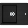 FRANKE Basis BFG 611-62 Fragranit drez s odkapávacou plochou, obojstranný, horná montáž, 620 x 500 mm, matná čierna, 114.0661.420 FRANKE Basis BFG 611-62 Fragranit drez s odkapávacou plochou, obojstranný, horná montáž, 620 x 500 mm, matná čierna, 114.0661.420