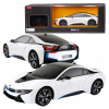 RASTAR AUTO BMW I8 NA DIAĽKOVÉ OVLÁDANIE, BIELY, MIERKA 1:18 + OVLÁDAČ RASTAR AUTO BMW I8 NA DIAĽKOVÉ OVLÁDANIE, BIELY, MIERKA 1:18 + OVLÁDAČ