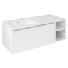 Sapho Sapho, LOREA skrinka 120x46x51,5cm (90+30Pcm), ľavá, biela matná, LE090-3131-L-04 Sapho Sapho, LOREA skrinka 120x46x51,5cm (90+30Pcm), ľavá, biela matná, LE090-3131-L-04