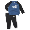 Športová súprava pre bábätká Puma Minicats Essentials Raglan Čierna Športová súprava pre bábätká Puma Minicats Essentials Raglan Čierna