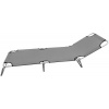 STREND Lehatko PANAMA, sivé, 188x55x27 cm STREND Lehatko PANAMA, sivé, 188x55x27 cm