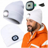 Zimná čiapka Ecolight LED čiapka biela veľ. Zimná čiapka Ecolight LED čiapka biela veľ.