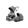 Detský kočík Thule Sleek Aluminum / Grey Melange + vanička Thule Sleek Bassinet (Používaný) Detský kočík Thule Sleek Aluminum / Grey Melange + vanička Thule Sleek Bassinet (Používaný)