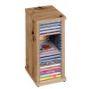 Stojan na CD s hudbou, kapacita 20 CD, regál, dub artisan, organizér, polica Stojan na CD s hudbou, kapacita 20 CD, regál, dub artisan, organizér, polica