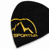 Čiapka La Sportiva Circle Beanie black/yellow Čiapka La Sportiva Circle Beanie black/yellow