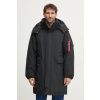 Bunda Alpha Industries pánska, čierna farba, zimná, 148124 Bunda Alpha Industries pánska, čierna farba, zimná, 148124