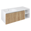 Sapho Sapho, LOREA skrinka 120x46x51,5cm (90+30Pcm), ľavá, dub Alabama/biela matná, LE090-2231-L-05 Sapho Sapho, LOREA skrinka 120x46x51,5cm (90+30Pcm), ľavá, dub Alabama/biela matná, LE090-2231-L-05