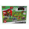 Fendt Set Farm Horse Stable Play Vario 1050 Tractor 2016 1:50 Bburago zelená Fendt Set Farm Horse Stable Play Vario 1050 Tractor 2016 1:50 Bburago zelená