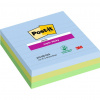 Bloček Post-it Super Sticky OASIS, veľkosť 101x101 mm XL, linajkové, 3 bločky po 70 lístkov Bloček Post-it Super Sticky OASIS, veľkosť 101x101 mm XL, linajkové, 3 bločky po 70 lístkov