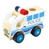 Drevené auto polícia Drevené auto polícia