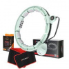 Sada masážneho hula hoop HMS HHM13 so závažím, magnetmi a počítadlom a zoštíhľujúceho pásu BR163 zelená Sada masážneho hula hoop HMS HHM13 so závažím, magnetmi a počítadlom a zoštíhľujúceho pásu BR163 zelená