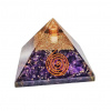 Ametystová Orgonitová Pyramída 7.5cm Ametystová Orgonitová Pyramída 7.5cm