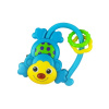 Detská hrkálka so zvukom Baby Mix Opička modrá Detská hrkálka so zvukom Baby Mix Opička modrá