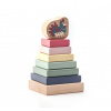 CUBIKA Pastel 15894 Farebná pyramída so sliepočkou CUBIKA Pastel 15894 Farebná pyramída so sliepočkou