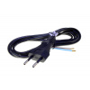 Emos Flexo napájacia sieťová 230V šnúra 2m 2x0,75mm čierna, EMOS2M Emos Flexo napájacia sieťová 230V šnúra 2m 2x0,75mm čierna, EMOS2M
