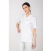 Dámska farebná zdravotnícka blúzka M-074, biela, 38 (Zdravotnícke oblečenie) Dámska farebná zdravotnícka blúzka M-074, biela, 38 (Zdravotnícke oblečenie)