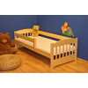 Postel Edík z masivu borovice 180x80 cm - PŘÍRODNÍ + rošt ZDARMA Postel Edík z masivu borovice 180x80 cm - PŘÍRODNÍ + rošt ZDARMA