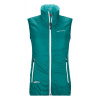 Dámska vesta Piz Grisch Vesť Ortovox Pacific Green veľkosti oblečenia XS Dámska vesta Piz Grisch Vesť Ortovox Pacific Green veľkosti oblečenia XS