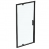Ideal Standard Connect 2 - Pivotové sprchové dvere 100 cm, čierna/číre sklo K9272V3 Ideal Standard Connect 2 - Pivotové sprchové dvere 100 cm, čierna/číre sklo K9272V3