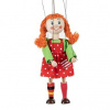 MÚ Brno Copaté dievča 20 cm, drevená marioneta MÚ Brno Copaté dievča 20 cm, drevená marioneta