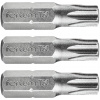 Hrot TORX, sada 3 ks, T 30x25 mm, S2 FORTUM Hrot TORX, sada 3 ks, T 30x25 mm, S2 FORTUM