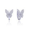 MINET JMAS0273SE00 - MINET Stříbrné náušnice motýlci s bílými zirkony MINET JMAS0273SE00 - MINET Stříbrné náušnice motýlci s bílými zirkony