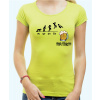 tricko, Farba limetková zelená, Strih/ Variant Dámsky tricko, Farba limetková zelená, Strih/ Variant Dámsky