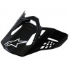 Šilt pre prilby SUPERTECH S-M10 a S-M8 SOLID, ALPINESTARS (čierný lesklý) Šilt pre prilby SUPERTECH S-M10 a S-M8 SOLID, ALPINESTARS (čierný lesklý)