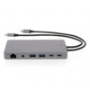 LMP USB-C Display Dock 2 4K 12 Port (DP 1.4), 2x HDMI 4K@60Hz, Mini-DP, DP, DVI, VGA, Ethernet, 2x USB 3.0 (with 1x 1.5A - 20416 LMP USB-C Display Dock 2 4K 12 Port (DP 1.4), 2x HDMI 4K@60Hz, Mini-DP, DP, DVI, VGA, Ethernet, 2x USB 3.0 (with 1x 1.5A - 20416