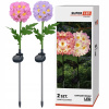 Solárna lampa do zeme SuperLED viacfarebná 70 cm 2 ks Solárna lampa do zeme SuperLED viacfarebná 70 cm 2 ks