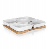 Banquet Sada misiek Brillante Bamboo 24,5x24,5x4,5 cm 6ks Banquet Sada misiek Brillante Bamboo 24,5x24,5x4,5 cm 6ks