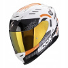 SCORPION PRILBA EXO-520 EVO TITAN WHITE-ORANGE L SCORPION PRILBA EXO-520 EVO TITAN WHITE-ORANGE L