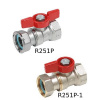 R251P Guľový ventil s prevlečnou maticou R251P-1 Guľový ventil 3/4 R251P Guľový ventil s prevlečnou maticou R251P-1 Guľový ventil 3/4