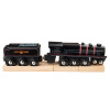 Bigjigs Rail Drevená replika lokomotívy Black 5 engine Bigjigs Rail Drevená replika lokomotívy Black 5 engine